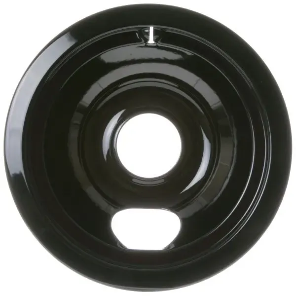 Ge 6 Inch Drip Bowl Black