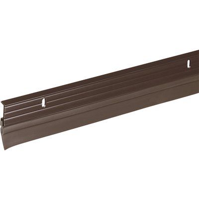 Frost King 36" Premium Aluminum And Vinyl Door Sweep Brown