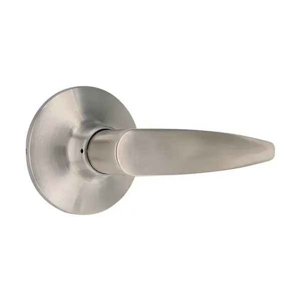 Straight Passage Door Lever 2-3/8" and 2-3/4" Backset Grade 3 Satin Nickel
