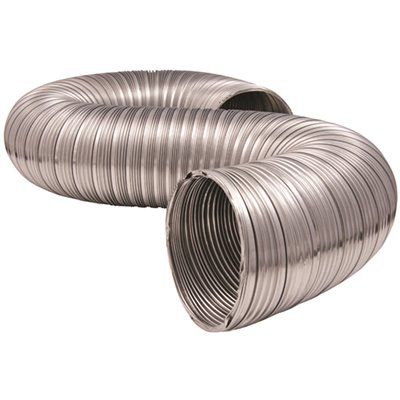 Everbilt 4 In X 8 Ft Heavy-Duty Semi-Rigid Aluminum Duct