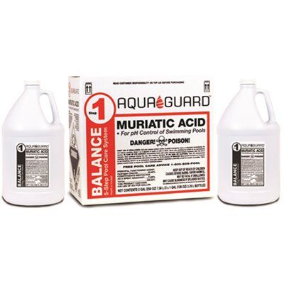 Aquaguard Muriatic Acid, 1 Gal. Case Of 2