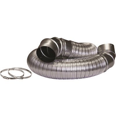 Everbilt 4 In X 8 Ft All Metal Dryer Vent Hook-Up Kit