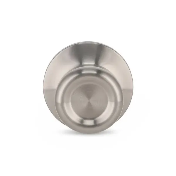 Tulip Passage Door Knob 2-3/8" and 2-3/4" Backset Grade 3 Satin Nickel