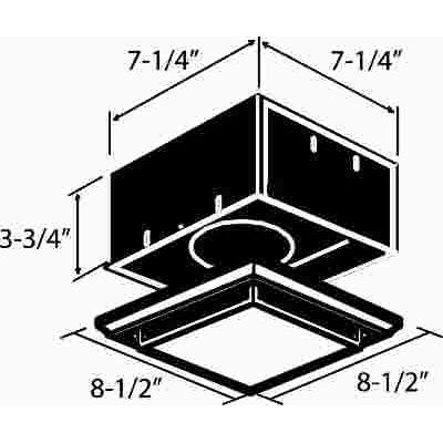 Broan Nutone Ductless Snap-In Fan