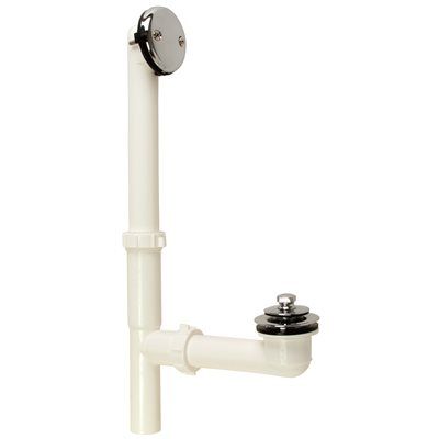 Briggs Lift-And-Spin Bathtub Drain Assembly, In Schedule 40 Pvc
