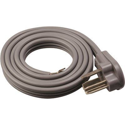 Southwire 6 ft. 10/3 Flat Dryer Cord Gray