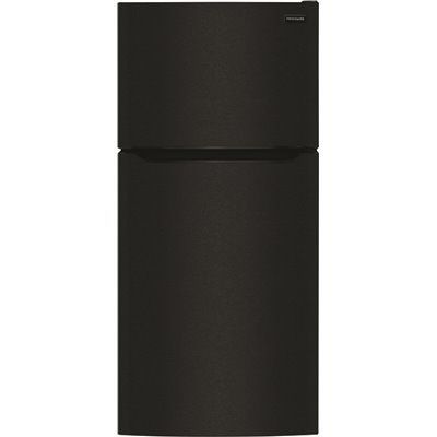 Frigidaire ENERGY STAR 19 Cu. Ft. Top Freezer Refrigerator, Black, ADA