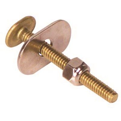 ProPlus 1/4" X 2-1/4" Toilet Bolt, Brass