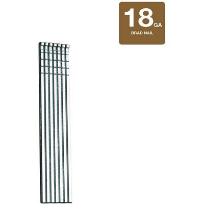 Grip-Rite 1-1/4 In 18-Gauge Finish Brad Nail, Package Of 5000