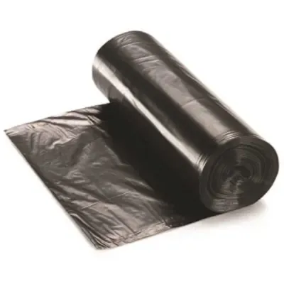 Renown Pcr Can Liner, 60 Gal., 3 Mil, Low-Density, Black, 38" X 58", Case Of 50