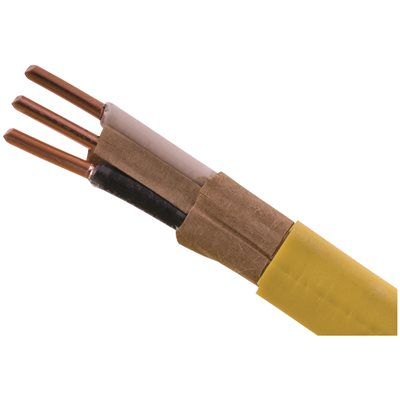 Southwire 25 Ft. 12/2 Solid Romex Simpull Cu Nm-B W/G Wire