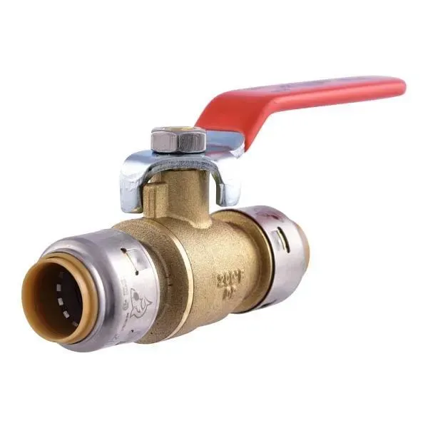 Sharkbite Max Ball Valve, 1/2", Model Ur22222