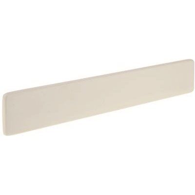Modular Vanity Tops 21-1/4 X 3-1/2" Solid White Marble Universal Side Splash