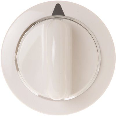 FD GE Dryer Timer Knob - White, Part # We1m654