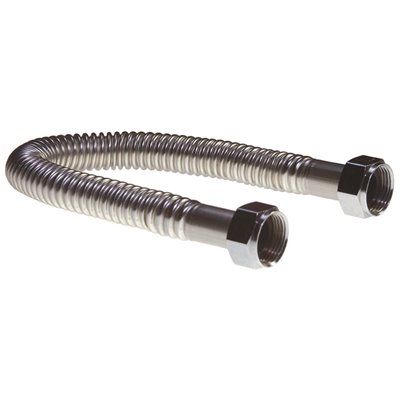 WATER HEATER CONNECTOR CORRUGATED 24 IN. STAINLESS STEEL
