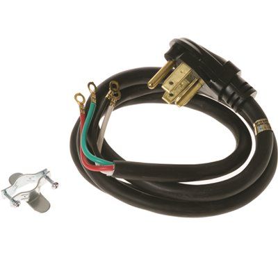 FD GE Replacement 6ft 4-Wire 30amp Power Cord For Dryer, Part#wx09x10020