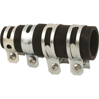 Proplus Rubber Garbage Disposal Boot With Slip Proof Ridges 4-Clamps