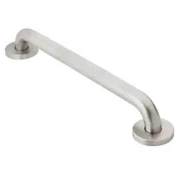 WingIts Premium Series 16 in. x 1.25 in. Grab Bar in Satin Stainless Steel (19 in. Overall Lengt