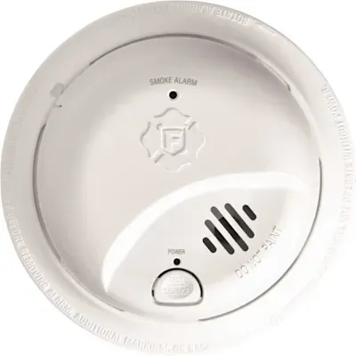 BRK Electronics Interconnectable Hardwired Smoke Alarm With Battery Backup