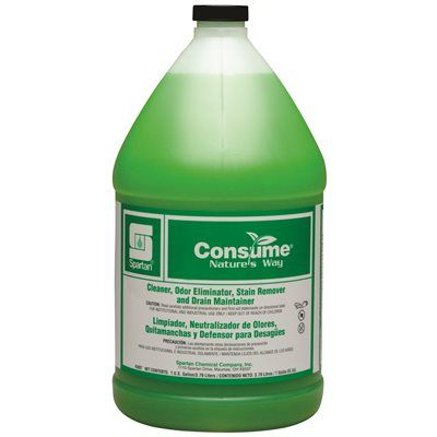 Spartan Consume Organic Digestor, Vanilla Scent, 1 Gal, Case Of 4