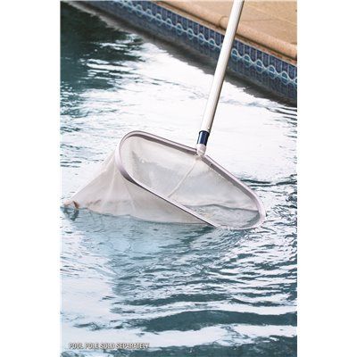 FD HDX Heavy-Duty Aluminum Leaf Rake For Swimming Pools And Spas