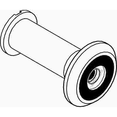Anvil Mark 1/2 In. Hole 180-Degree Anvil Mark Door Viewer In Satin Nickel