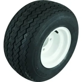 Club Car Utility Vehicle Tire And Wheel Assembly - White