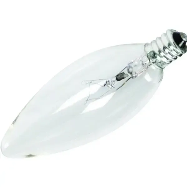 25w Round Incandescent Decorative Bulb (2600k) (25-Pack)
