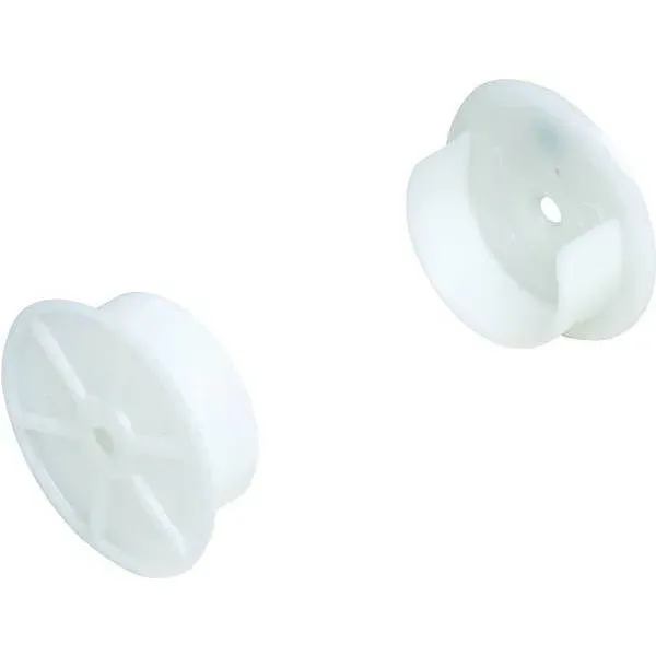 Plastic Closet Rod Socket , Package Of 10 Pair