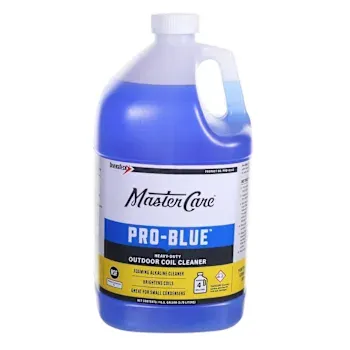 Diversitech Heavy-Duty Pro-Blue Non-Acid Foaming Coil Cleaner Concentrate 1Gal, Case of 4
