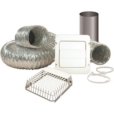Everbilt 4 In X 8 Ft Dryer Vent Kit With Guard