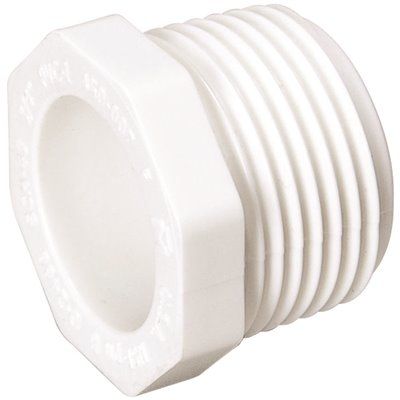 Mueller Streamline 3/4 In Pvc Mipt Plug
