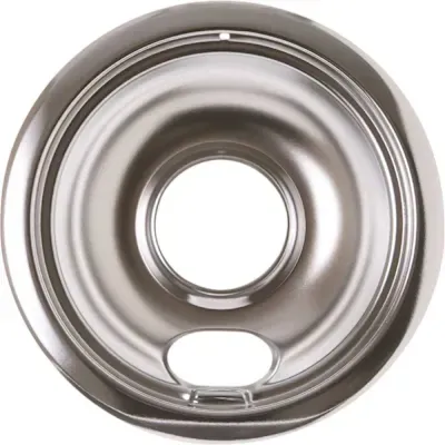 GE 6 In. Chrome Drip Bowl, Part # Wb32x107