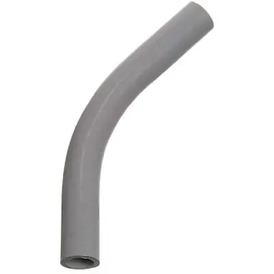 Carlon PVC Plain End Standard Radius Elbow, 3/4", 45 Degree, Schedule 40