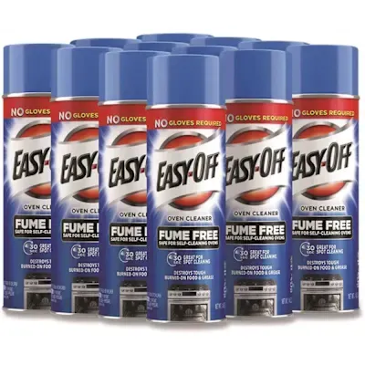 FD Fume-Free Oven Cleaner, Lemon Scent 14.5 Oz Aerosol Spray, 12/Carton