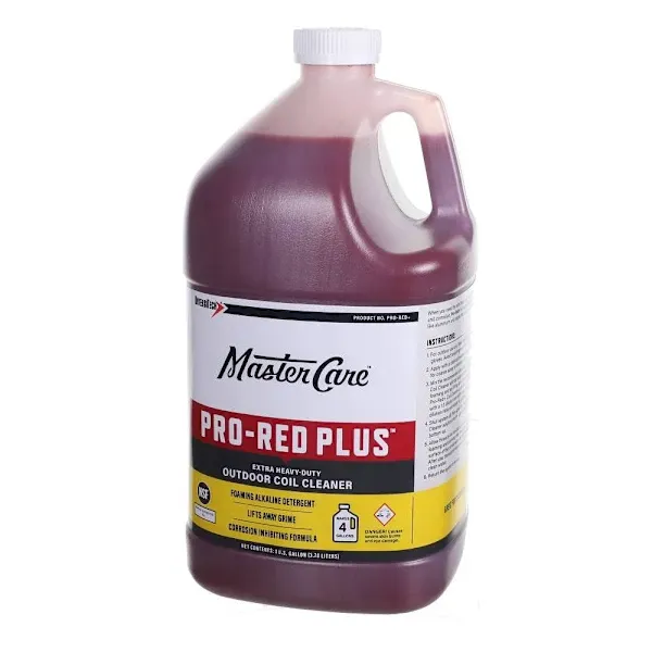 Diversitech Pro-Red Non Acid Foam Outdoorr Condenser Coil Cleaner 1 Gal, Case of 4