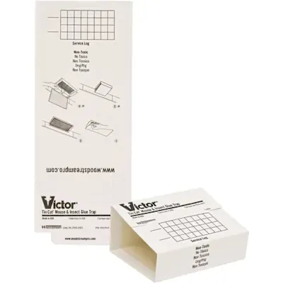 Victor Mouse and Insect Glue Trap for Tin Cat (72-Pack)