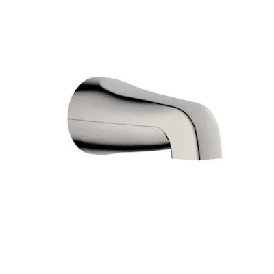 Maintenance Warehouse Maintenance Warehouse Universal Tub Spout without Diverter in Brushed Nickel