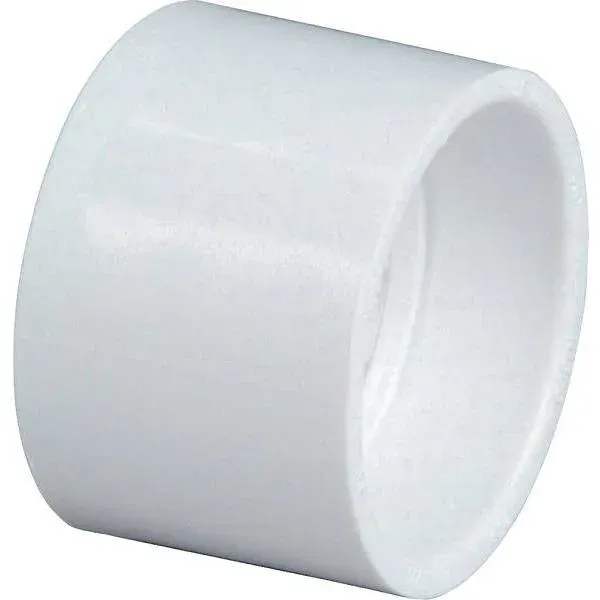 Inc. 4 In. PVC DWV Hub X Hub Coupling Fitting