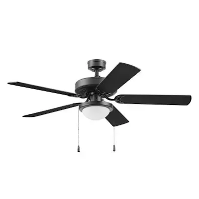Generic Private Brand Rosemont 52" Dual Mount Ceiling Fan, Matte Black