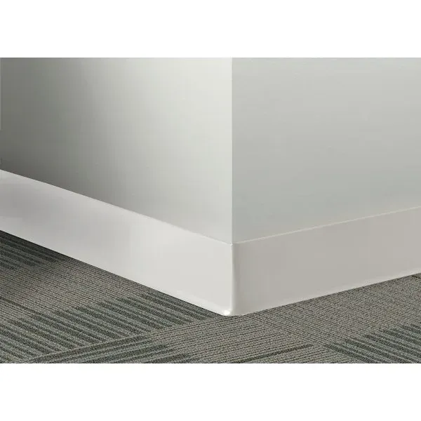 2.5 In. X 4 Ft. Vinyl Wall Cove Base (Icicle) (30-Case)
