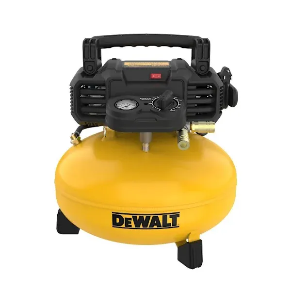 DeWalt 6 Gallon 165 PSI Electric Pancake Air Compressor