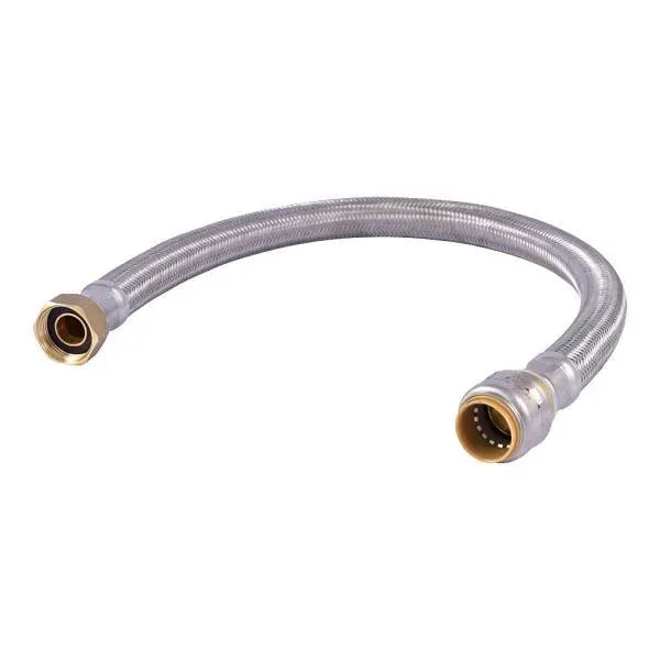 Sharkbite Max Flex Water Heater Connector 3/4" X 3/4"Fip X 24"