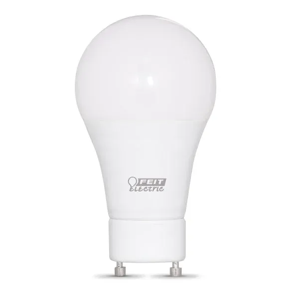 FEIT A19 8.8 Watt Color Selectable GU24 Base White Frost LED Bulb (6-Pack)