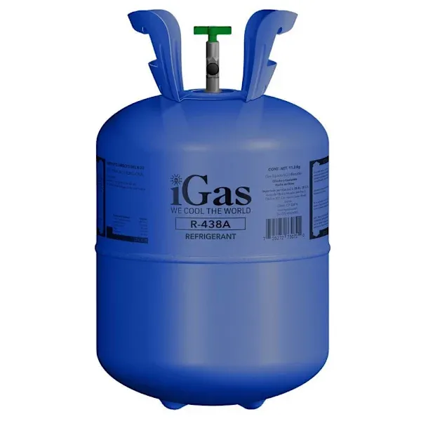 R-438a (Mo99 Generic) Refrigerant, 25 Lb. Disposable Cylinder – R-22 Retrofit Replacement