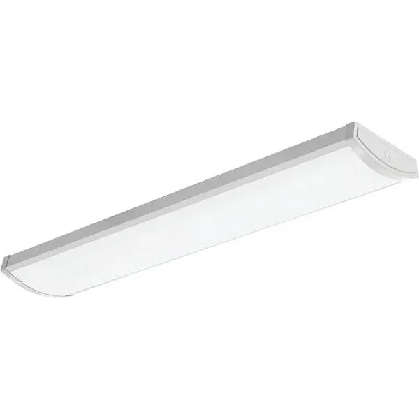 Lithonia Lighting 4'Led Wraparound Light Fixture 40w 5000lm Dimmable 4000k Fml4w 48 5000lm 840 Td