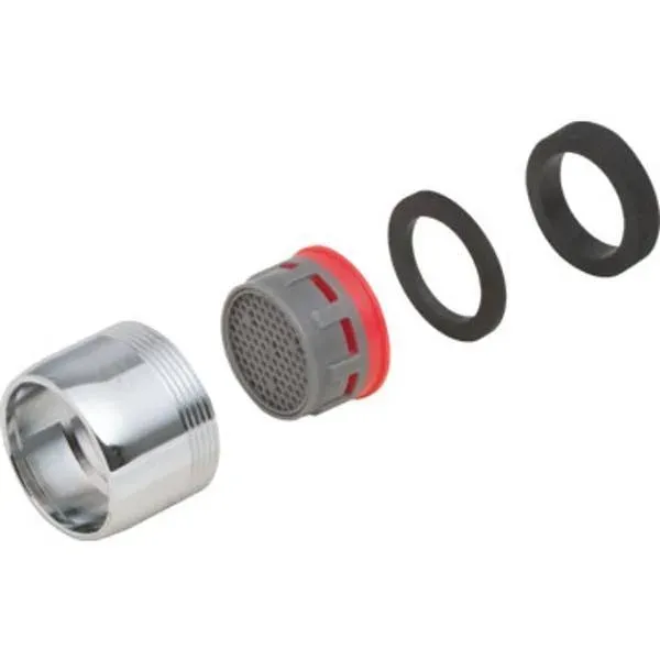 Neoperl Dual Thread Aerator 2.2 Gpm Chrome Plated-Brass Pack Of 6