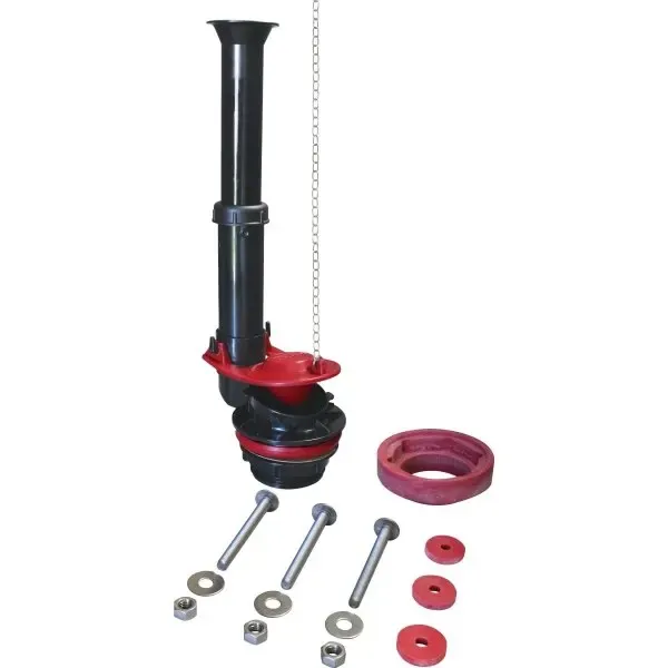 Korky® 2" Flush Valve Kit, Universal, Tank-To-Bowl Gasket And Hardware