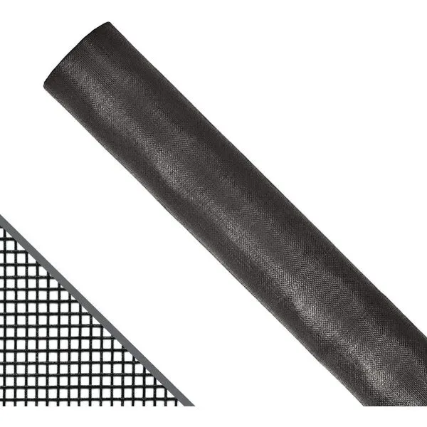Saint-Gobain Adfors, 42" X 100", Charcoal, Fiberglass Screen Roll, Windows And Door
