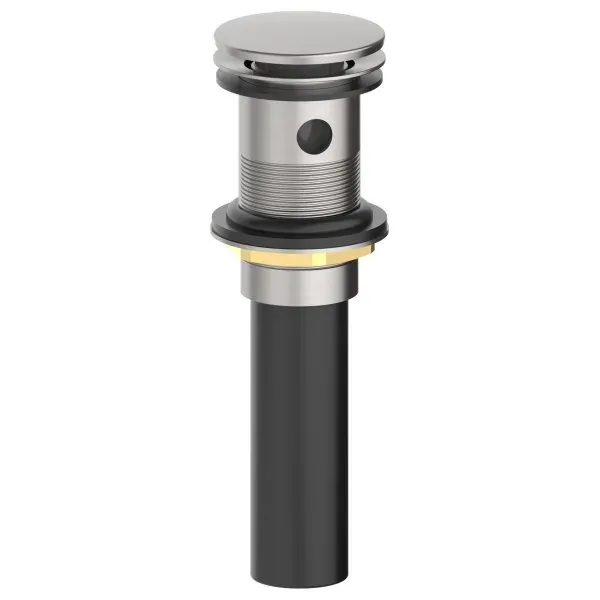 Seasons Press Pop-Up Assembly For Bathroom Faucet, Universal, Brushed Nickel